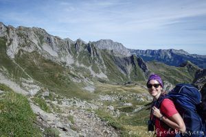Ruta de senderismo de varios días por el Pirineo