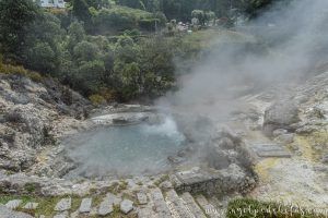 Qué ver en Furnas. Zona geotermal del pueblo de Furnas. Caldeiras de Furnas