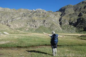 Ruta de senderismo de varios días por el Pirineo