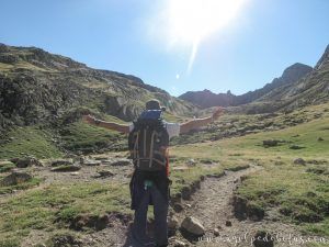 Ruta de senderismo de varios días por el Pirineo