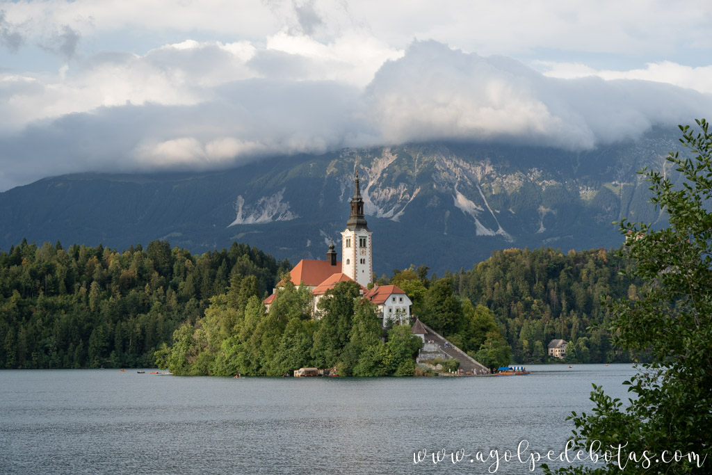 Lago Bled en Eslovenia
