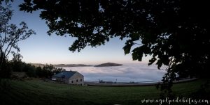 Amanecer en O Cebreiro