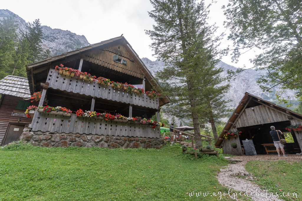 Restaurante en Logarska Dolina