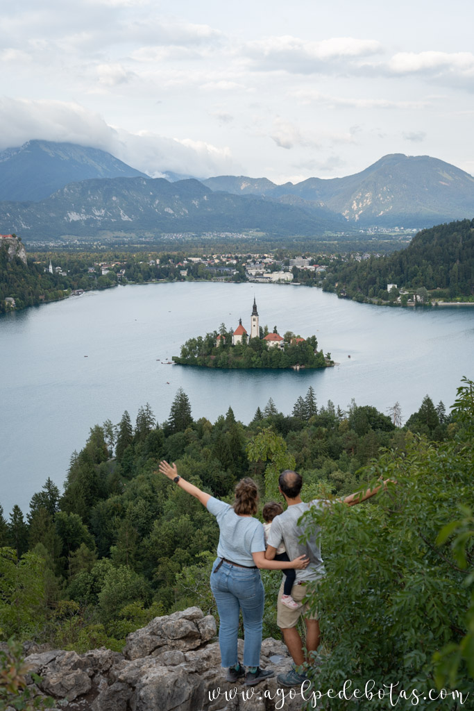 Lago Bled desde el mirador