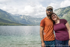 Pareja en el Lago Bohinj
