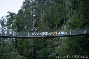 Puente colgante de Kranjska Gora