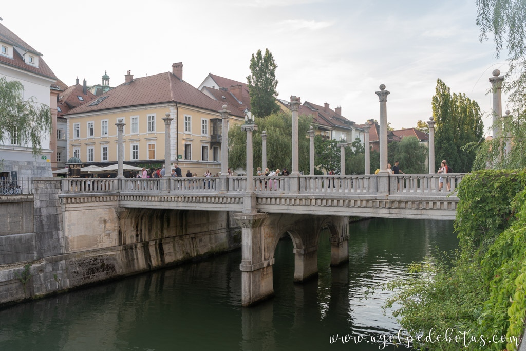 Puente triple de Liubliana