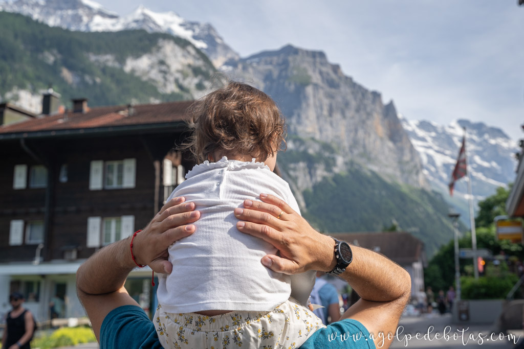 Viajar con niños por Suiza