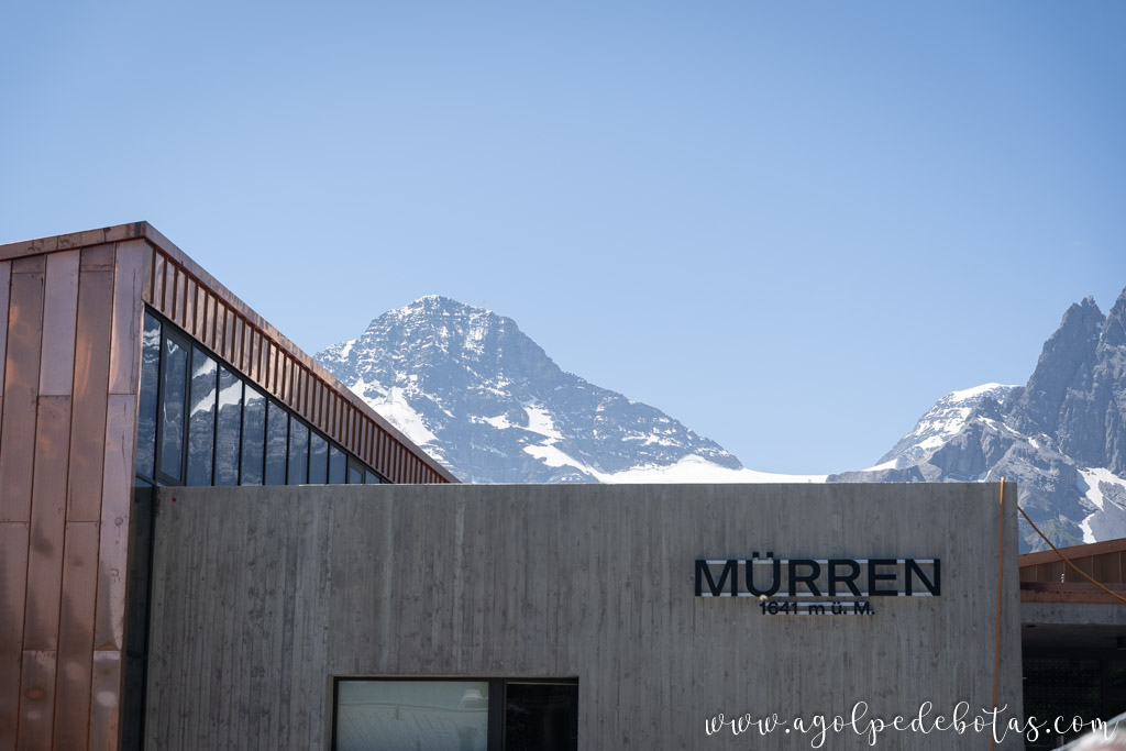 Estación del teleferico de Mürren