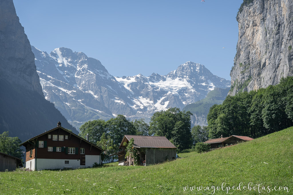 Lauterbrunnen - Valle de las 72 cascadas